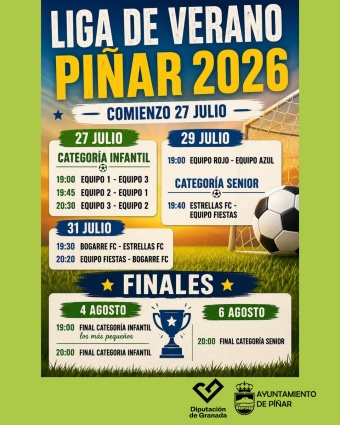 Liga de Verano. Píñar 2026