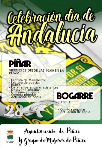 Celebración del día de Andalucia, 28 de febrero de 2025