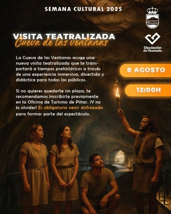 Visita teatralizada a la Cueva de las Ventanas. Semana Cultural de Píñar 2025