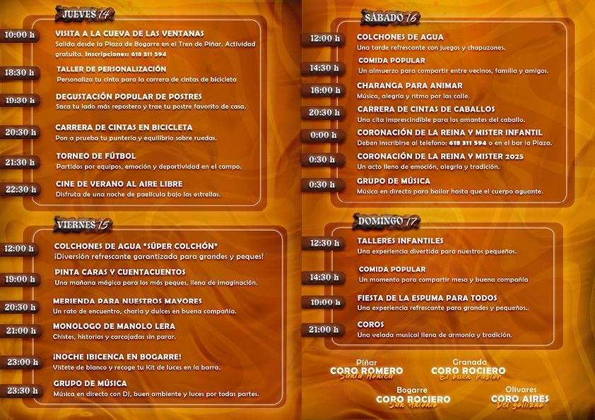cartel del evento
