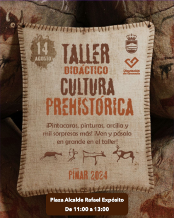 Taller didáctico, cultura prehistórica. 14 de agosto de 2024