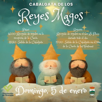 Cabalgata de los Reyes Magos en Píñar y Bogarre