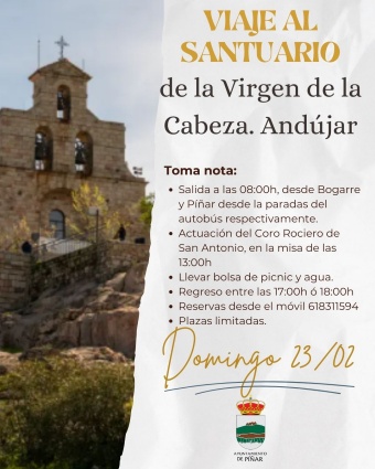 Viaje al Santuario de la Virgen de la Cabeza en Andújar