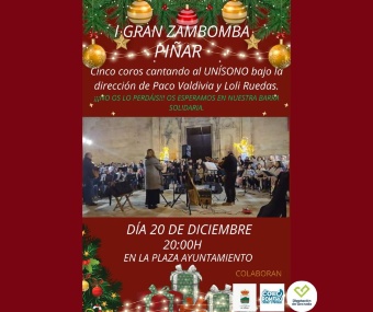 I Gran Zambomba Navideña en  Piñar. 2025